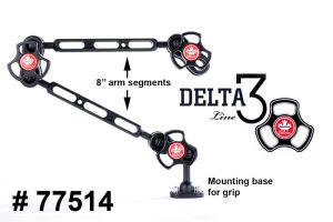 77514: 3 section arm 1-8-8