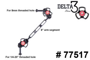 77517: 3 Section arm tu use with Hartenberger lights